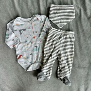 4/$10 - Rene Rofe Baby Fox Outfit